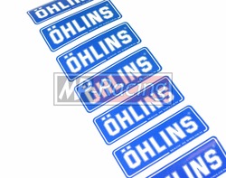 STIC "ÖHLINS" BLUE/TRAN 26X62